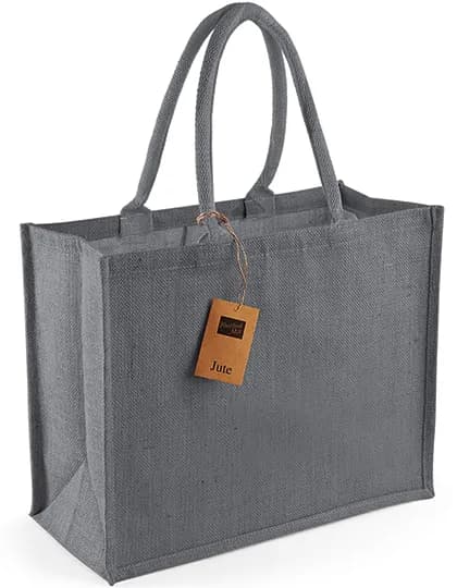 Jute Classic Shopper - Graphite Grey/Graphite Grey