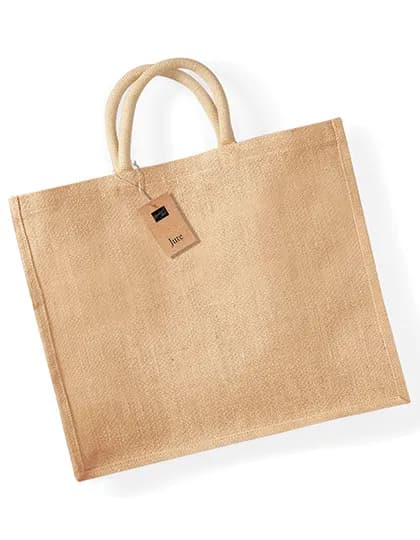 Jute Jumbo Shopper - Natural