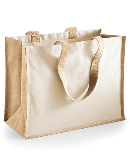 Printers Jute Classic Shopper - Natural