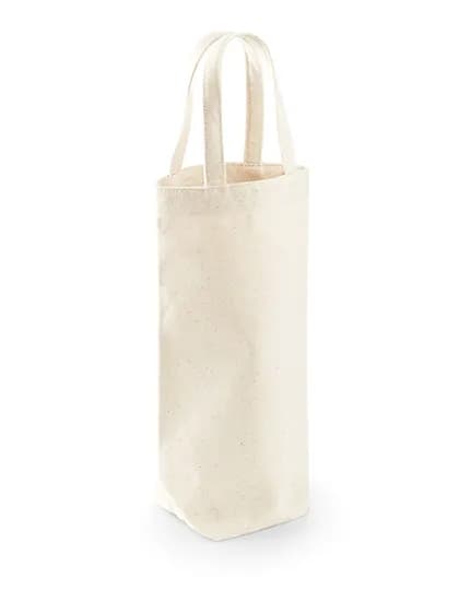 Fairtrade Cotton Bottle Bag - Natural