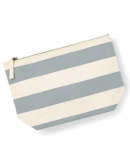 Nautical Accessory Bag - Natural/Grey