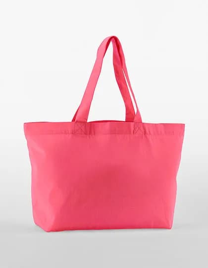 EarthAware® Organic Twill Shopper - Raspberry Pink