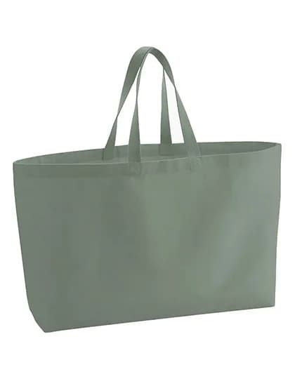 Oversized Canvas Bag - Dusty Green