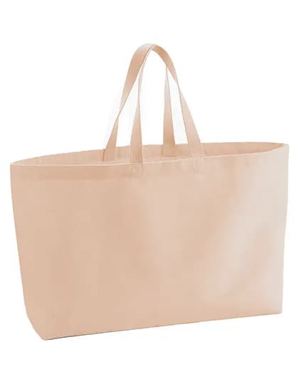 Oversized Canvas Bag - Peach