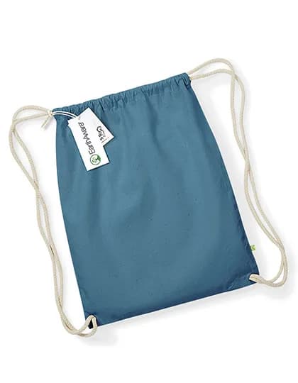 EarthAware® Organic Gymsac - Airforce Blue
