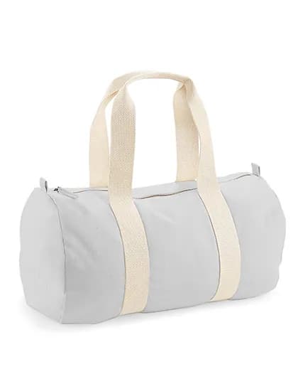EarthAware® Organic Barrel Bag - Light Grey