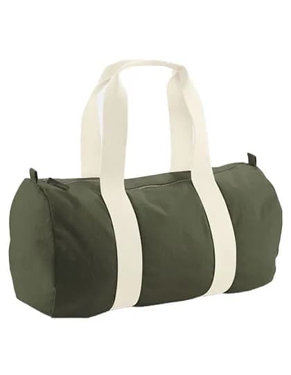 EarthAware® Organic Barrel Bag - Olive Green