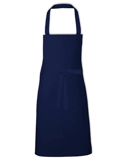 Cotton Barbecue Apron - Navy (ca. Pantone 2766)