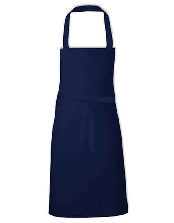 Cotton Barbecue Apron - Navy (ca. Pantone 2766)