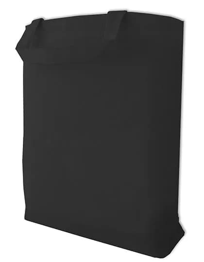 Canvas Carrier Bag Short Handle - Black