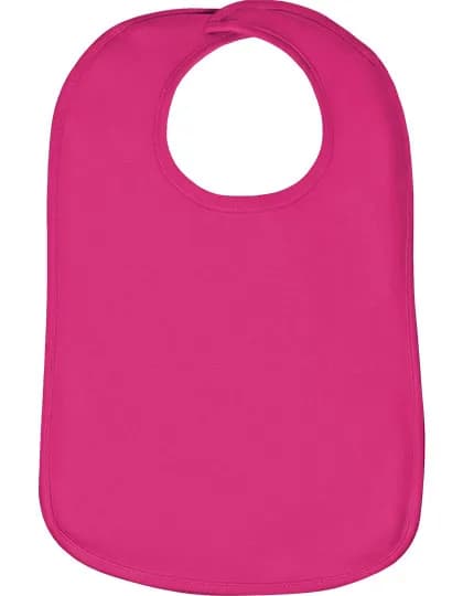 Organic Baby Bib Olli 01 - Cherry Pink