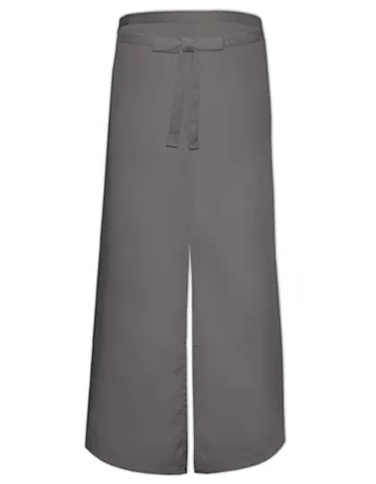Bistro Apron With Split - Dark Grey (ca. Pantone 431)