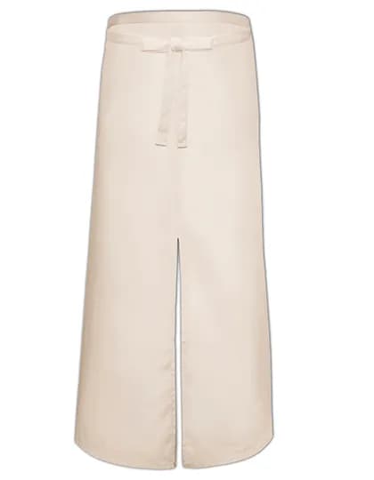 Bistro Apron With Split - Natural (ca. Pantone 7499)