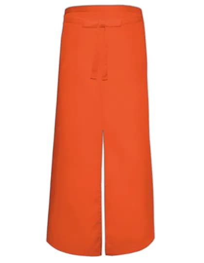 Bistro Apron With Split - Orange