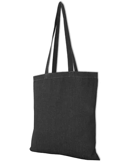 Jeans Bag - Long Handles - Black