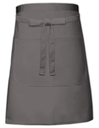 Baker´s Apron With Pocket - Dark Grey (ca. Pantone 431)