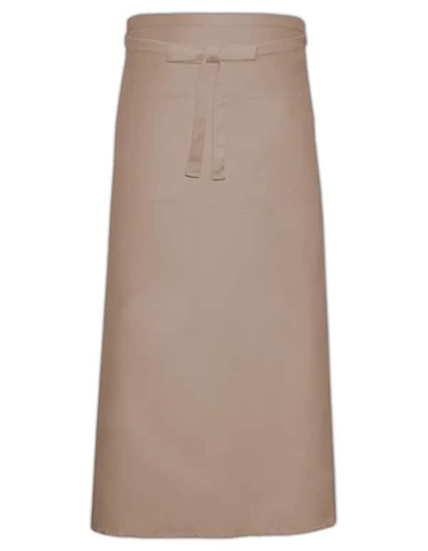 Bistro Apron With Front Pocket - Khaki