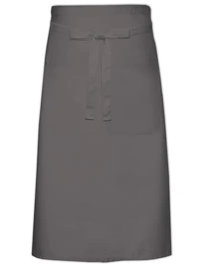 Cook´s Apron With Pocket - Dark Grey (ca. Pantone 431)