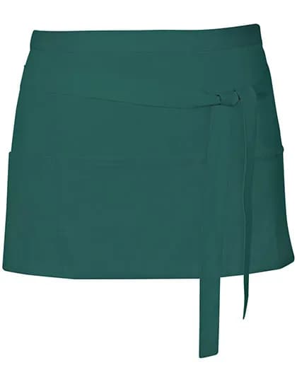 Cocktail Apron - Bottle Green (ca. Pantone 560)