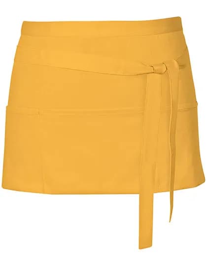 Cocktail Apron - Sunflower (ca. Pantone 136c)