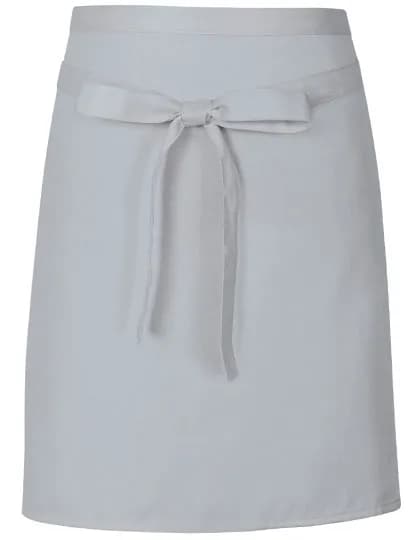 Pizza Apron - Pale Grey (Silver) (ca. Pantone 428)