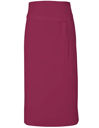 Terras Apron - Burgundy (ca. Pantone 216)