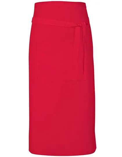 Terras Apron - Strawberry Red (ca. Pantone 186)