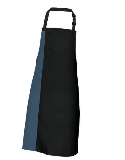 Duo Apron - Black/Postman Grey (ca. Pantone 7545)