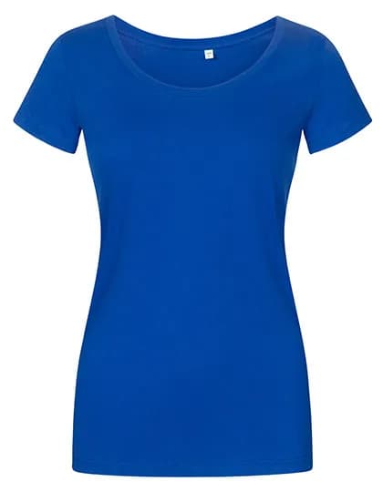 Women´s Deep Scoop T-Shirt - Azur Blue