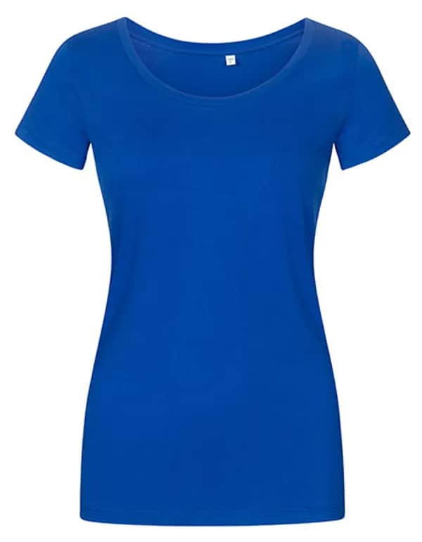 Women´s Deep Scoop T-Shirt - Azur Blue