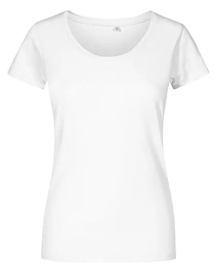 Women´s Deep Scoop T-Shirt - White