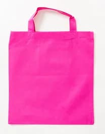 PP Shopper Bag Short Handles - Pink (ca. Pantone 226U-HKS 27)