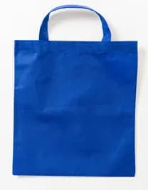 PP Shopper Bag Short Handles - Royal (ca. Pantone 286U-HKS 42)