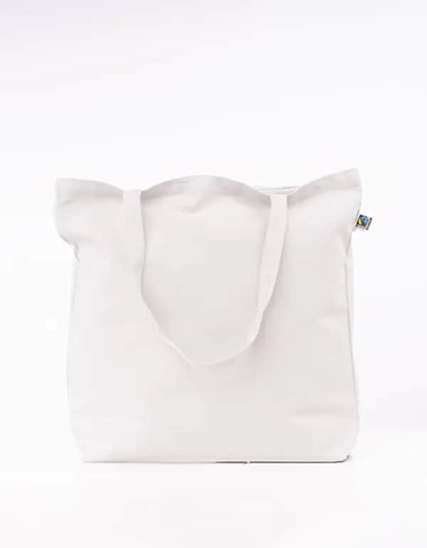 Fairtrade Cotton Canvas Bag - White