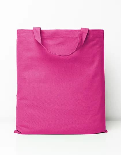 Cotton Bag Short Handles - Pink (ca. Pantone 225C)