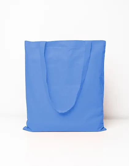 Cotton Bag Long Handles - Light Blue (ca. Pantone 2995C)
