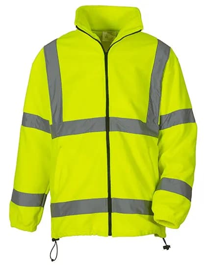 Hi-Vis Fleece Jacket - Hi-Vis Yellow