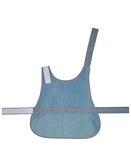 Hi-Vis Dog´s Vest - Washed Denim