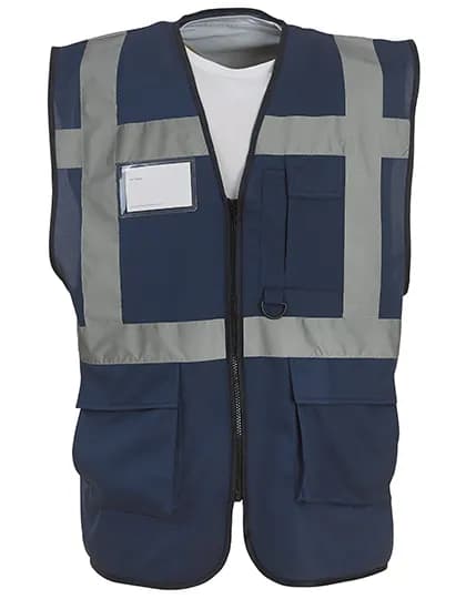 Multi-Functional Executive Waistcoat - Navy