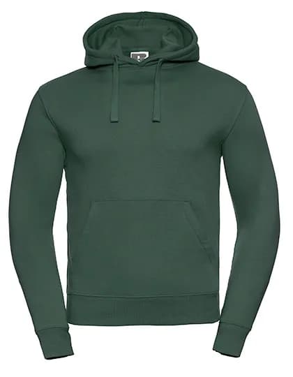 Mens Authentic Hooded Sweat - Bottle Green