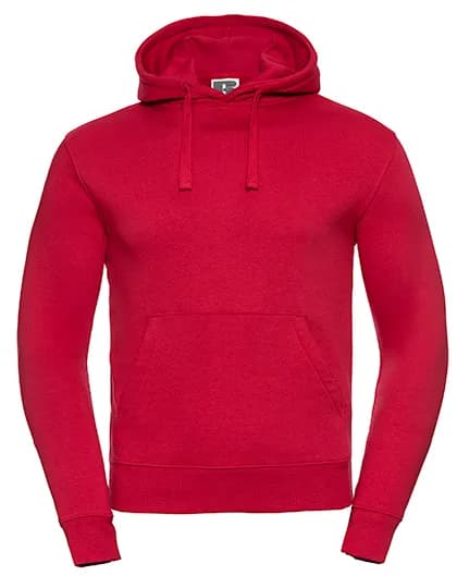 Mens Authentic Hooded Sweat - Classic Red