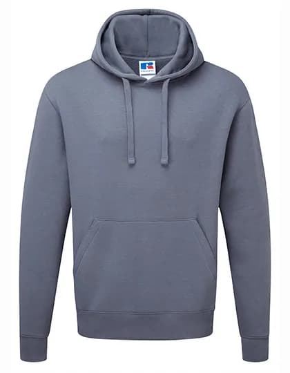 Mens Authentic Hooded Sweat - Convoy Grey (Solid)