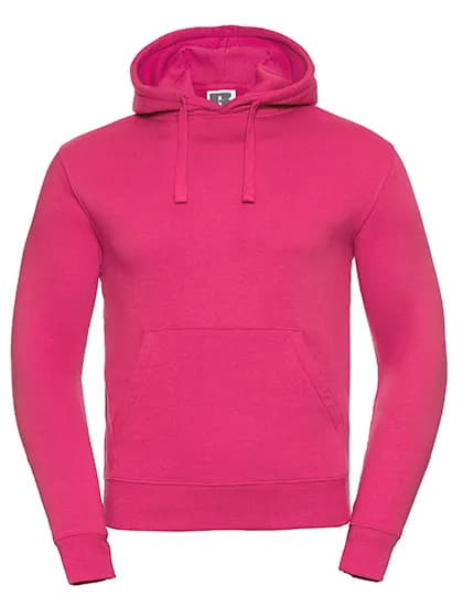 Mens Authentic Hooded Sweat - Fuchsia