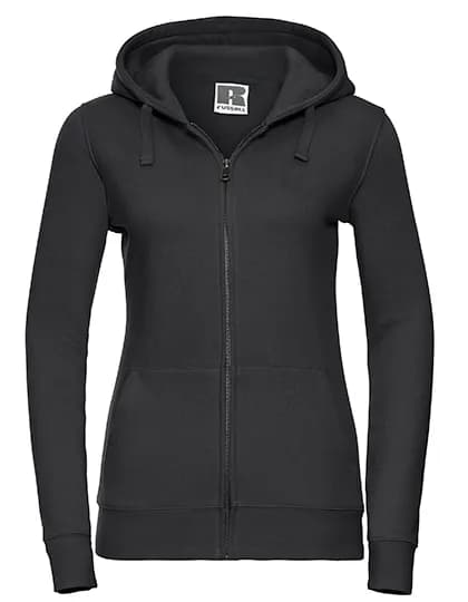 Ladies´ Authentic Zipped Hood Jacket - Black