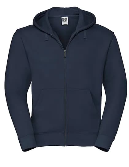 Mens Authentic Zipped Hood Jacket - French Navy