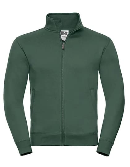 Mens Authentic Sweat Jacket - Bottle Green