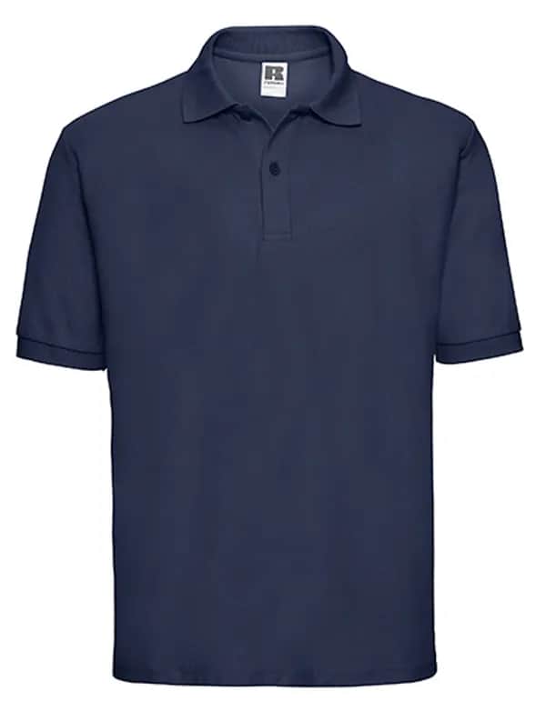 Mens Classic Polycotton Polo - French Navy