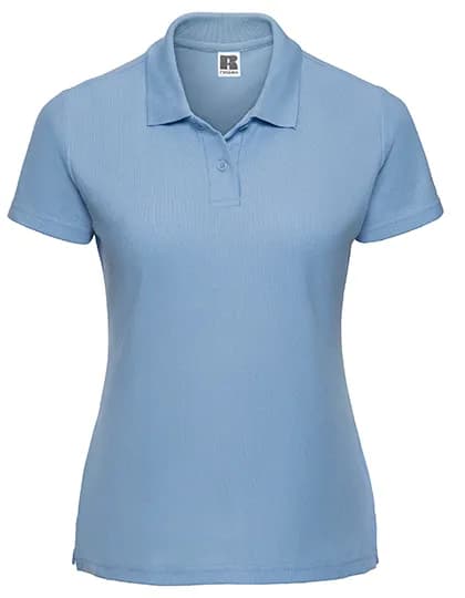 Ladies Classic Polycotton Polo - Sky