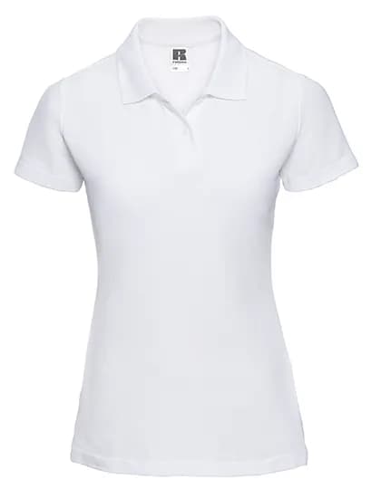 Ladies Classic Polycotton Polo - White