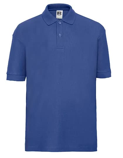 Kids Classic Polycotton Polo - Bright Royal